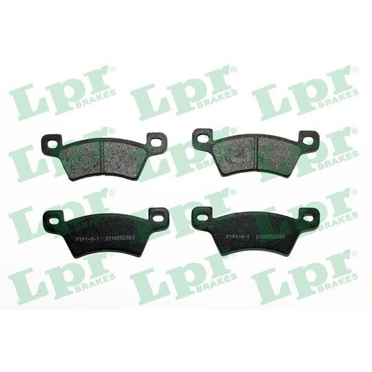 05P2283 - Brake Pad Set, disc brake 