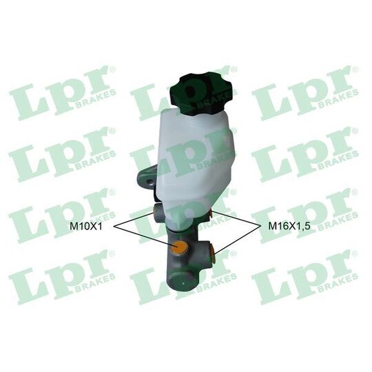 6258 - Brake Master Cylinder 