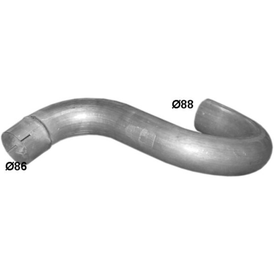 69.89 - Exhaust pipe 