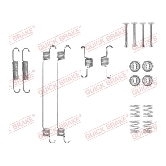 105-0018 - Brake shoe fitting set 