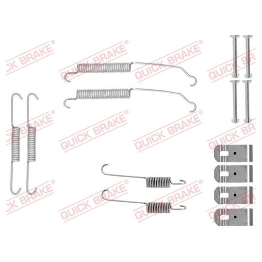 105-0015 - Brake shoe fitting set 