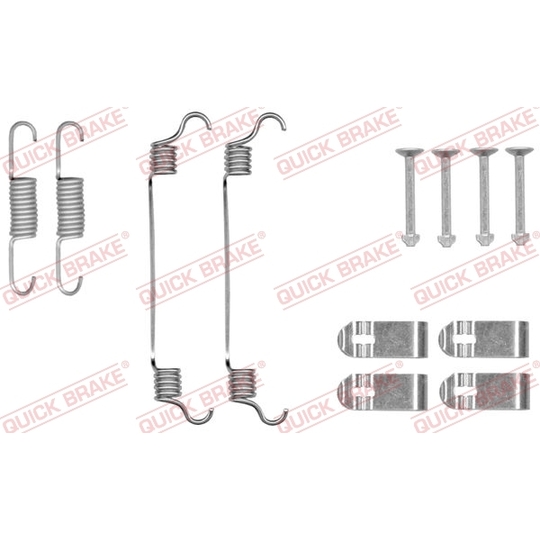 105-0019 - Brake shoe fitting set 