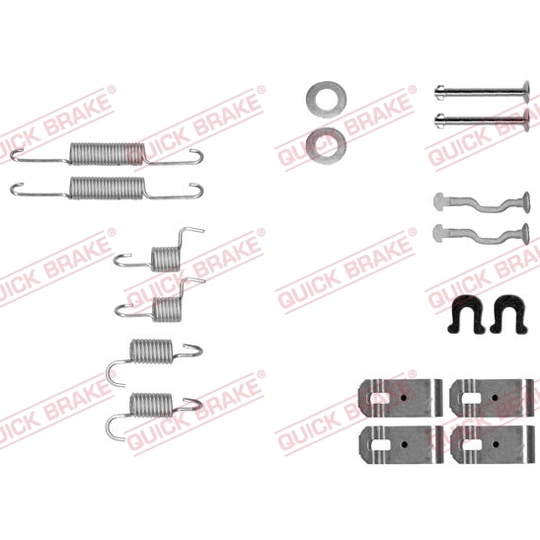 105-0028 - Accessory Kit, parking brake shoes 