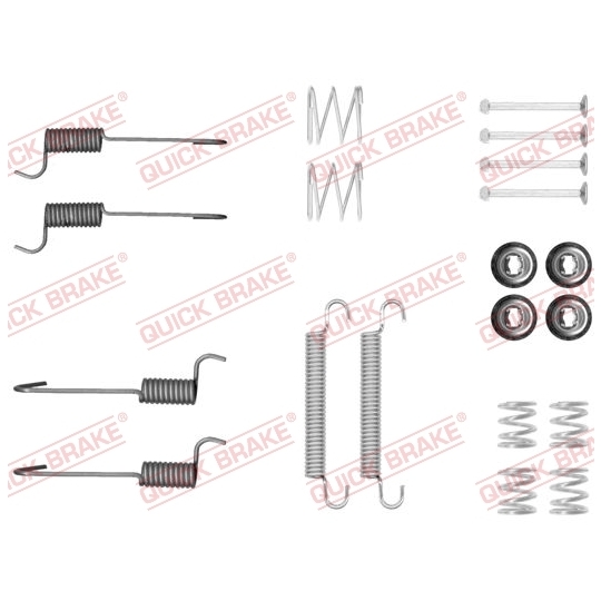 105-0046 - Accessory Kit, parking brake shoes 