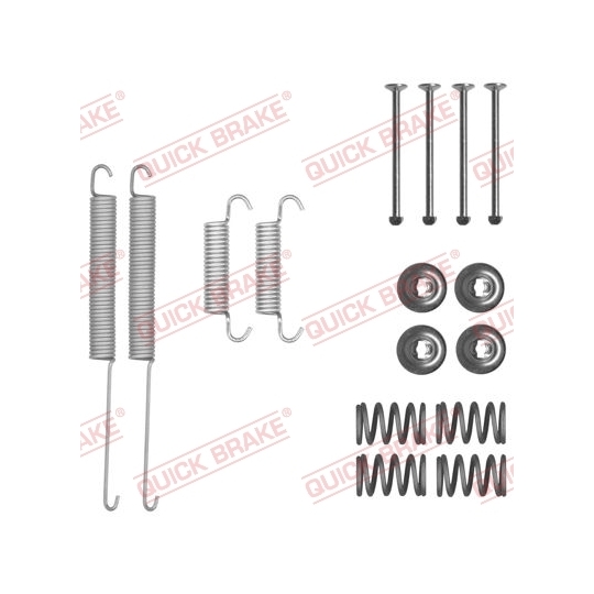 105-0026 - Brake shoe fitting set 