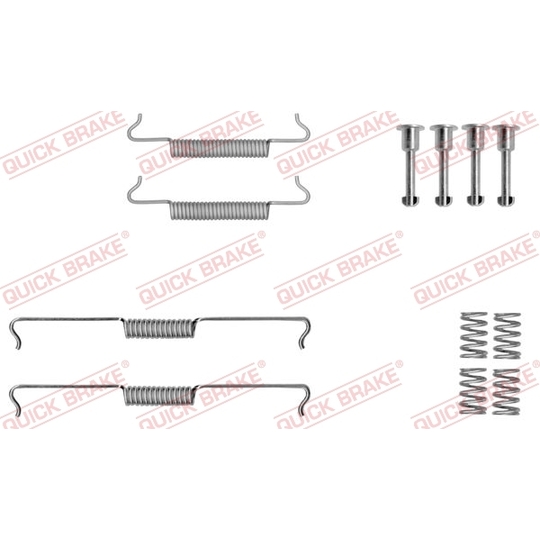 105-0041 - Accessory Kit, parking brake shoes 