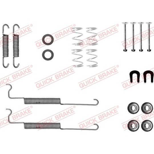 105-0049 - Accessory Kit, brake shoes 