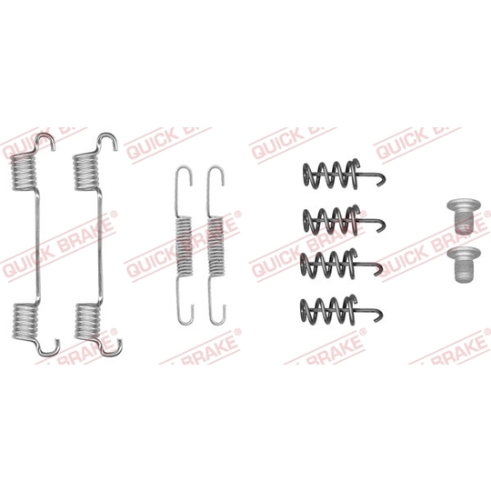 105-0051 - Lisakomplekt, seisupiduriklotsid 