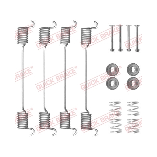 105-0524 - Brake shoe fitting set 