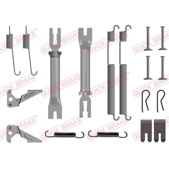 105-0053S - Accessory Kit, brake shoes 