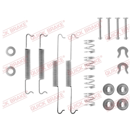 105-0522 - Brake pad fitting set 