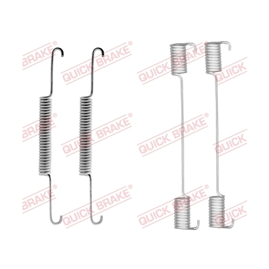 105-0520 - Brake shoe fitting set 