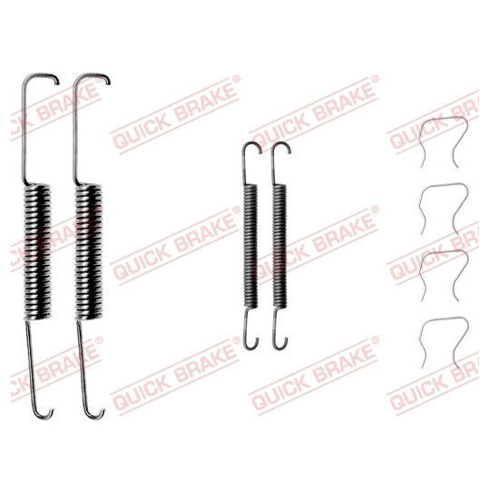 105-0508 - Brake shoe fitting set 