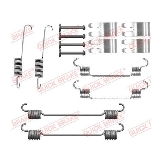 105-0076 - Accessory Kit, brake shoes 