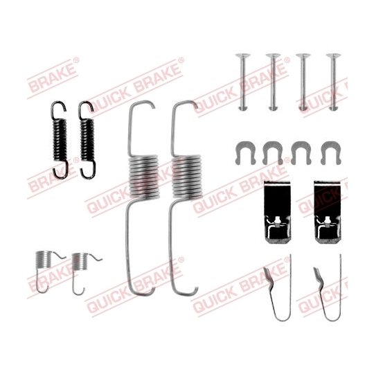 105-0534 - Brake shoe fitting set 