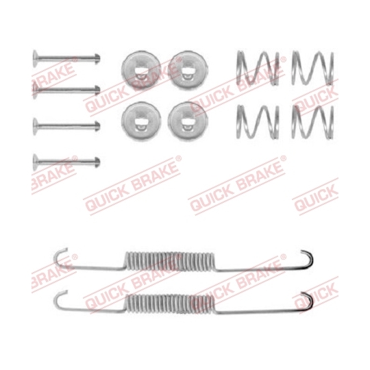 105-0586 - Accessory Kit, brake shoes 