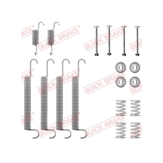 105-0559 - Brake shoe fitting set 