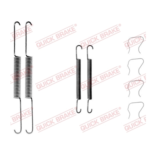 105-0562 - Brake shoe fitting set 