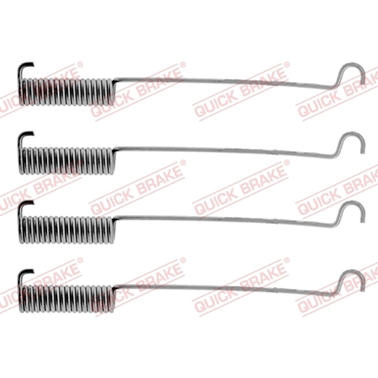 105-0575 - Brake shoe fitting set 