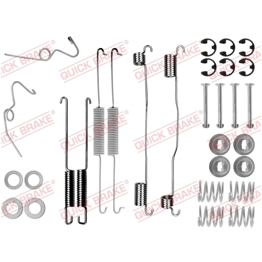 105-0624 - Brake pad fitting set 