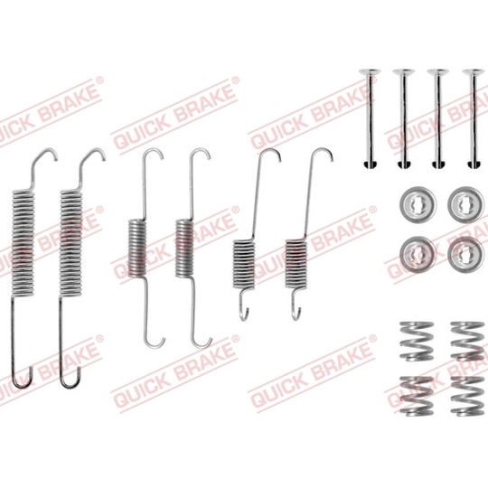 105-0590 - Brake pad fitting set 