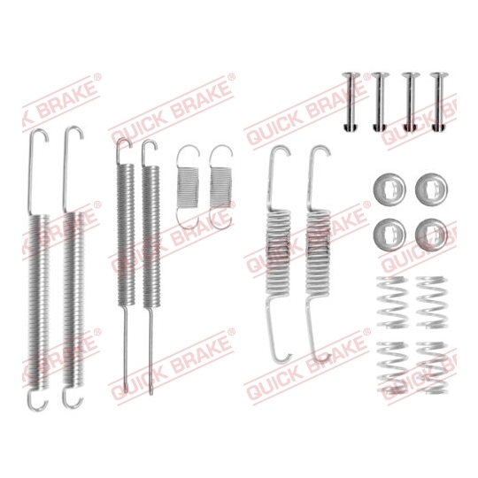 105-0598 - Brake shoe fitting set 