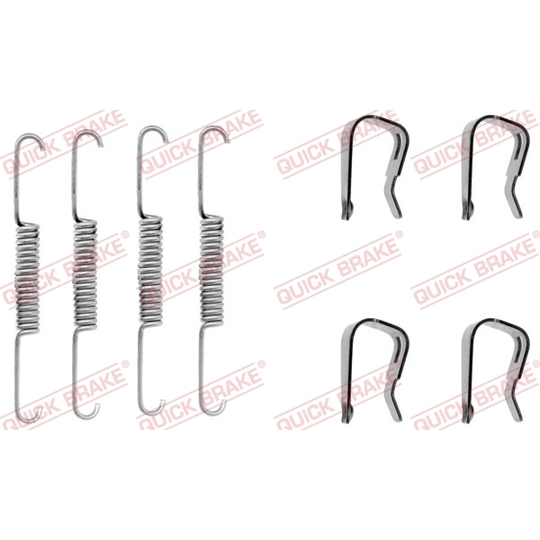 105-0595 - Brake shoe fitting set 