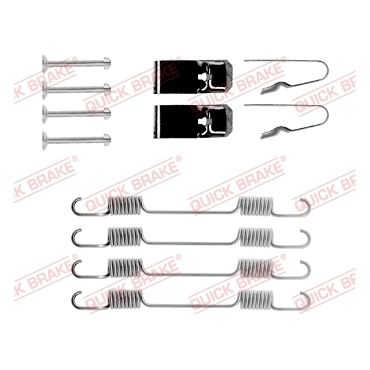 105-0602 - Brake shoe fitting set 