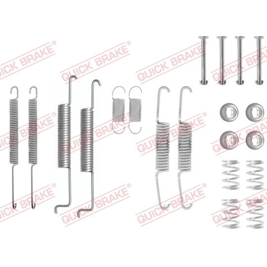 105-0597 - Brake shoe fitting set 