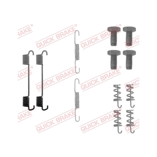 105-0622 - Brake shoe fitting set 