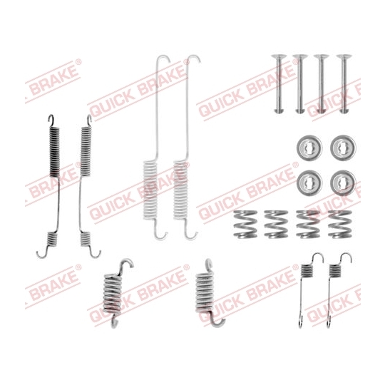 105-0600 - Brake pad fitting set 