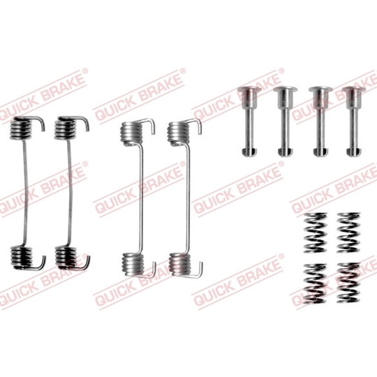 105-0620 - Brake shoe fitting set 