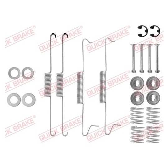 105-0623 - Brake pad fitting set 