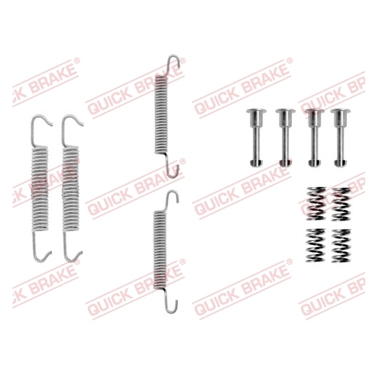 105-0621 - Brake shoe fitting set 