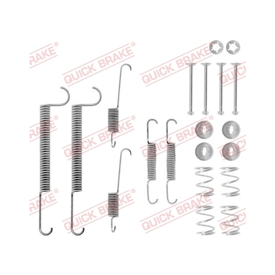 105-0630 - Brake shoe fitting set 