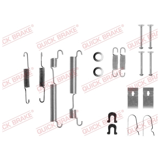 105-0653 - Brake shoe fitting set 