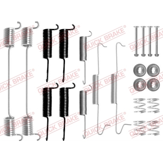 105-0648 - Brake shoe fitting set 