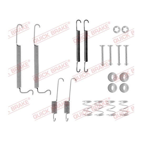 105-0628 - Brake shoe fitting set 