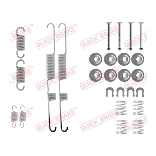 105-0643 - Brake shoe fitting set 