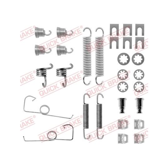 105-0644 - Brake pad fitting set 