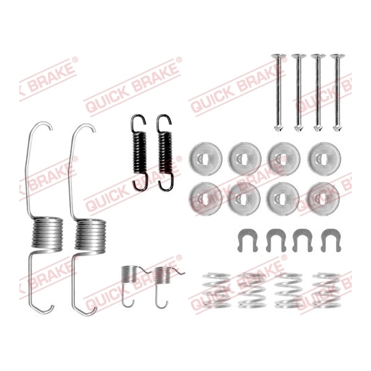 105-0637 - Brake shoe fitting set 