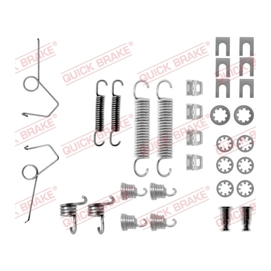 105-0686 - Brake pad fitting set 