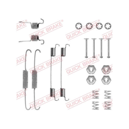 105-0674 - Brake pad fitting set 
