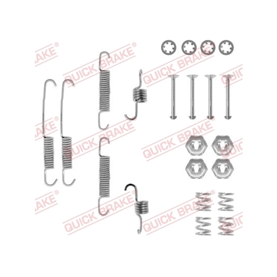 105-0673 - Brake pad fitting set 