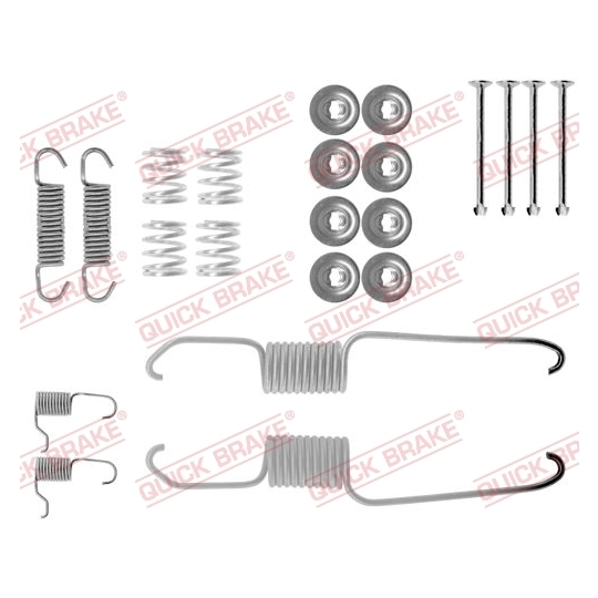 105-0685 - Brake shoe fitting set 