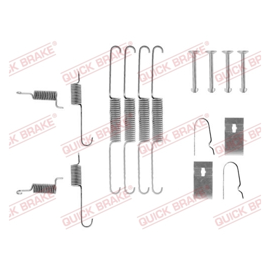 105-0663 - Brake shoe fitting set 