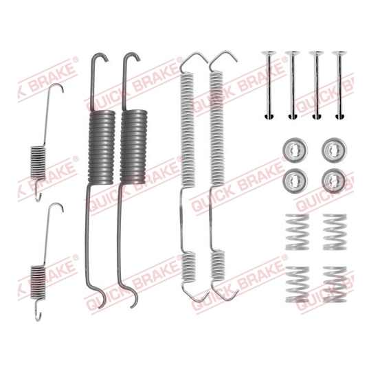 105-0691 - Brake shoe fitting set 