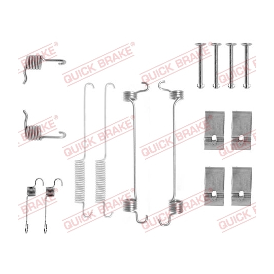 105-0677 - Brake pad fitting set 