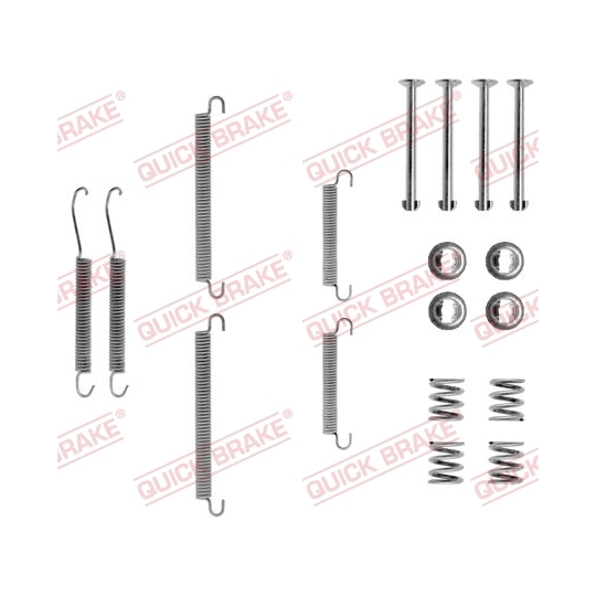 105-0713 - Brake shoe fitting set 