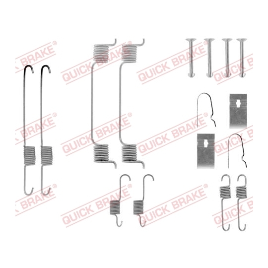 105-0700 - Brake shoe fitting set 